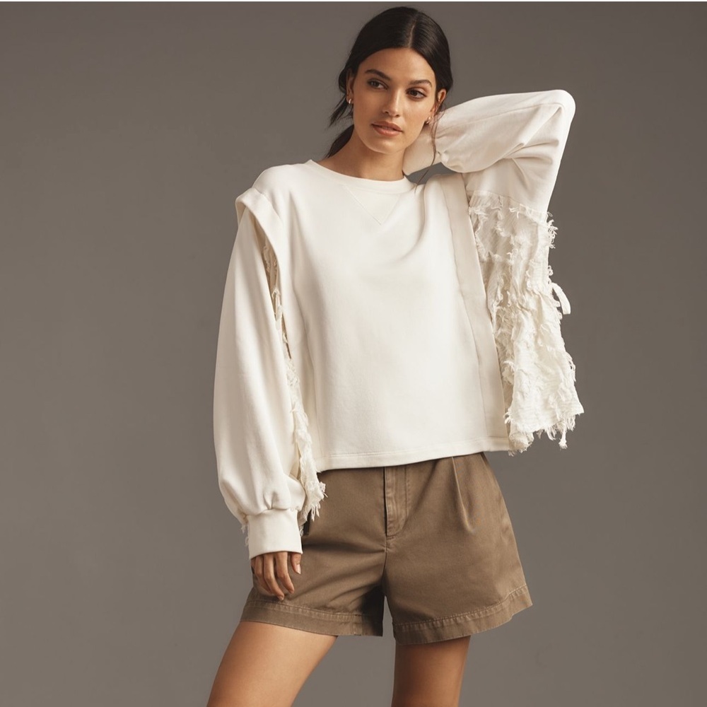 By Anthropologie Twofer Sweatshirt Size XXS